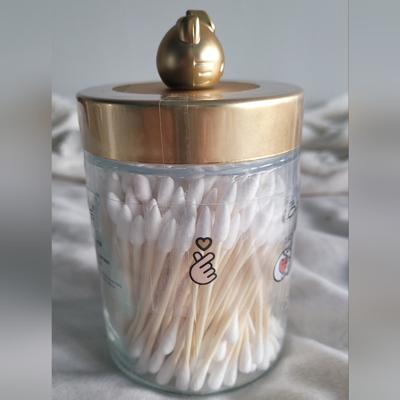 The Creme Shop Hello Kitty Reusable Glass Collectible Jar 180 w/Dual End Cotton - Picture 5 of 7